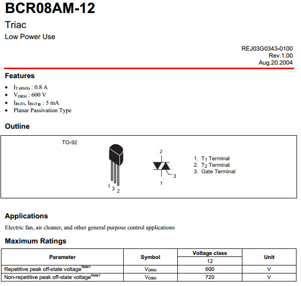 BCR08A