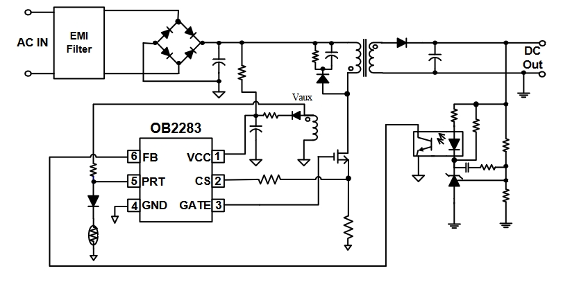 OB2238MP.jpeg OB2238MP ไอซีสวิทชิ่งไดร์เวอร์ PMW คอนโทรล