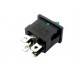 KCD1-104 สวิทช์ปิด-เปิด 4ขา-5A 220V สีเขียว