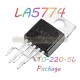 LA5774-(TO-220-5L) ไอซีสวิทชิ่งเสต๊ปดาวน์เร็ตกูเลเตอร์